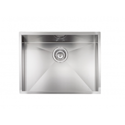 Ανοξείδωτος Νεροχύτης 57×45 Ένθετος Sanitec Filo Quadra 11908 Inox Σατινέ